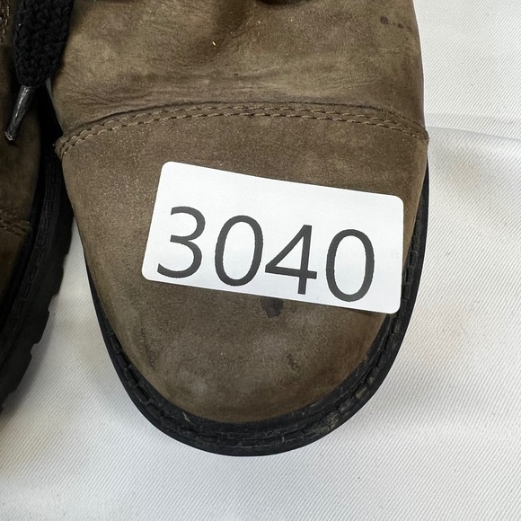 Steve Madden Rosario Olive Green Leather Lace Up Zip Combat Boots 8 Grunge - Picture 10 of 10